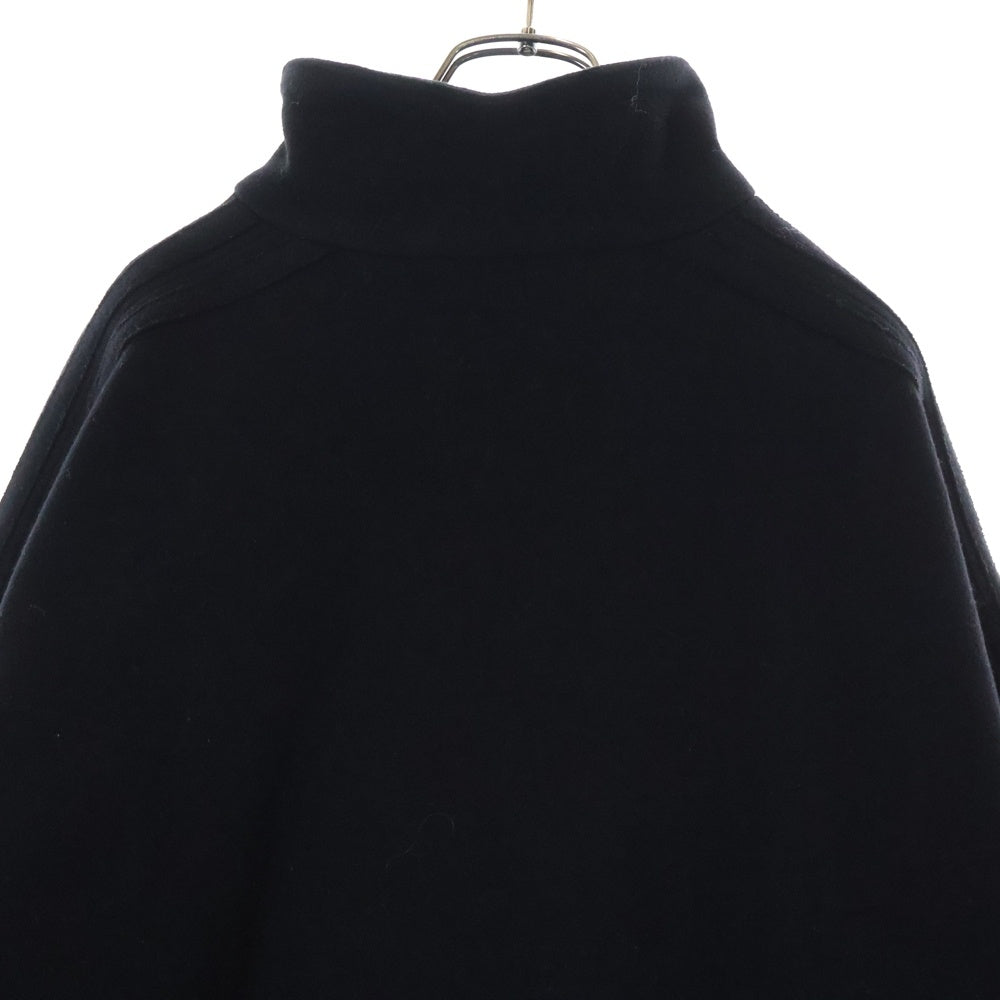 BALENCIAGA(バレンシアガ) 18AW FLEECE TRACK SUIT JACKET ウール フロントロゴ フリーズ ジップアップ ジャケット ブラック 534315 TBU14