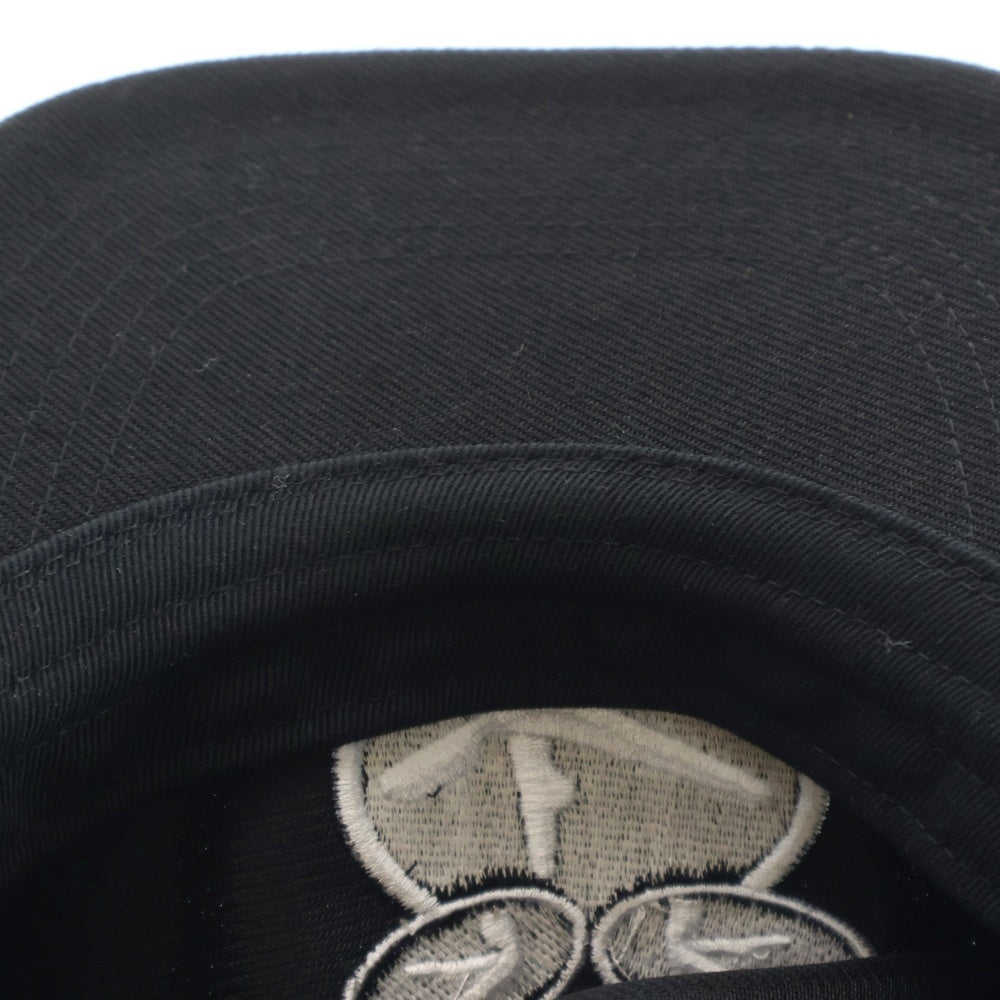 SUPREME(シュプリーム) 25SS APHEX TWIN 6-PANEL ロゴ刺繍ベースボールキャップ 帽子 ブラック