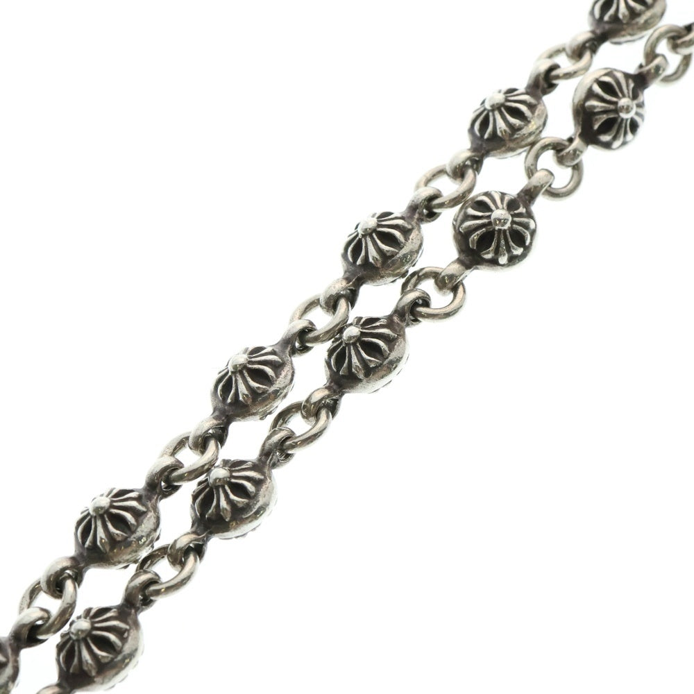 CHROME HEARTS シルバー ウォレットチェーン CHROME HEARTS クロムハーツ（原本有） 2クリップ ロング
