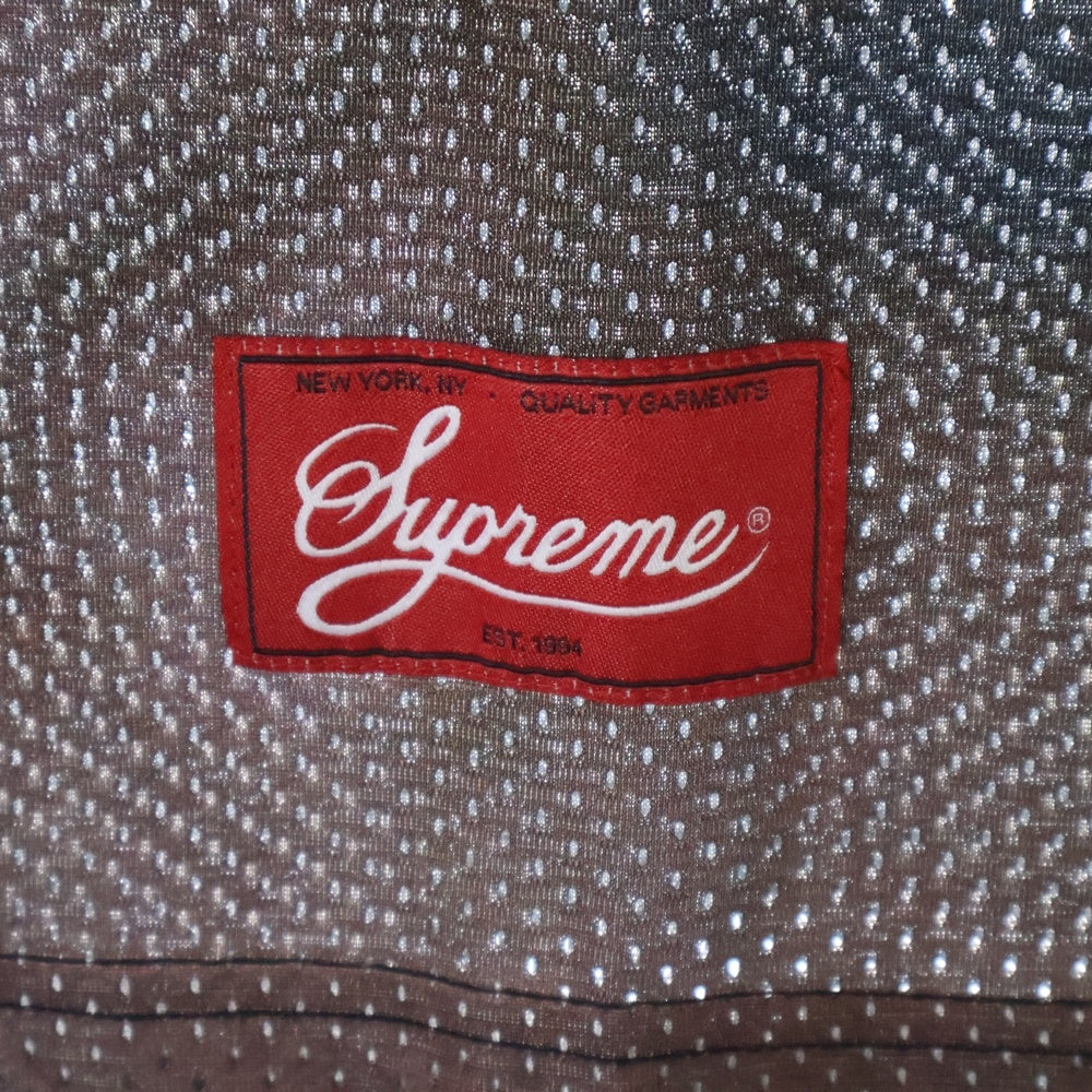 SUPREME(シュプリーム) 22SS Gummo Football Top ガンモ フットボールトップス メッシュ 半袖Tシャツ カットソー ブラック