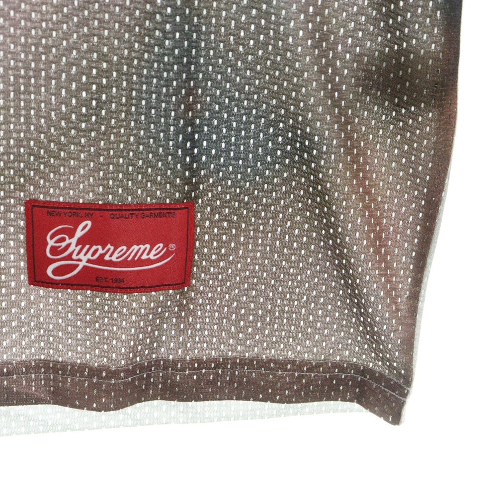 SUPREME(シュプリーム) 22SS Gummo Football Top ガンモ フットボールトップス メッシュ 半袖Tシャツ カットソー ホワイト