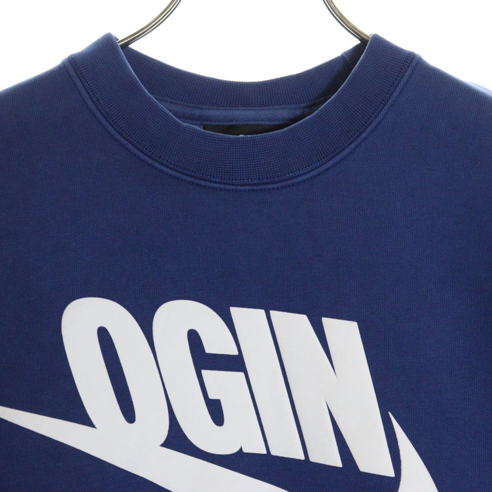 NIKE(ナイキ) ×NIGO ニゴー フロントプリント スウェット ブルー FV5942-492