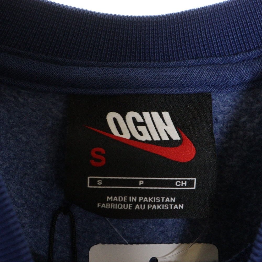 NIKE(ナイキ) ×NIGO ニゴー フロントプリント スウェット ブルー FV5942-492