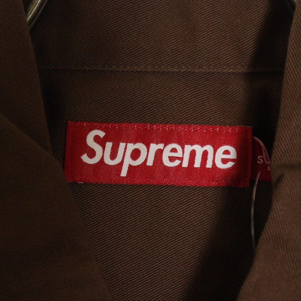 SUPREME(シュプリーム) 24AW Snow White Work Shirt スノーホワイト ワークシャツ ブラウン
