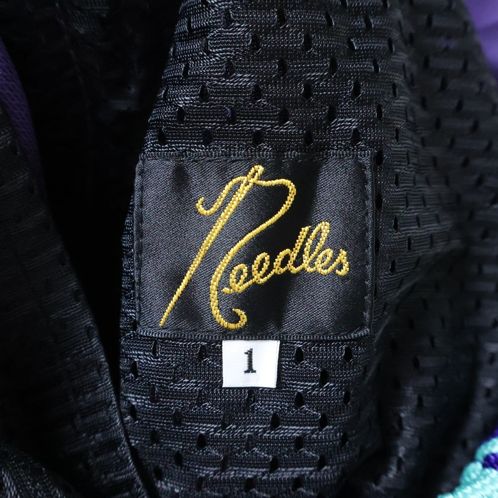 Needles(ニードルス) STRAIGHT Track Pant ストレートトラックパンツ パープル LQ397 レディース