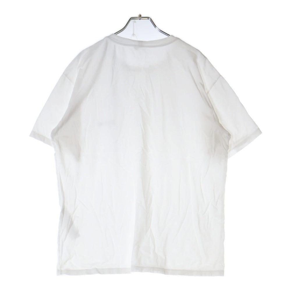 CELINE(セリーヌ) ルーズフィット スモールロゴプリント半袖Tシャツ ホワイト 2X43C671Q