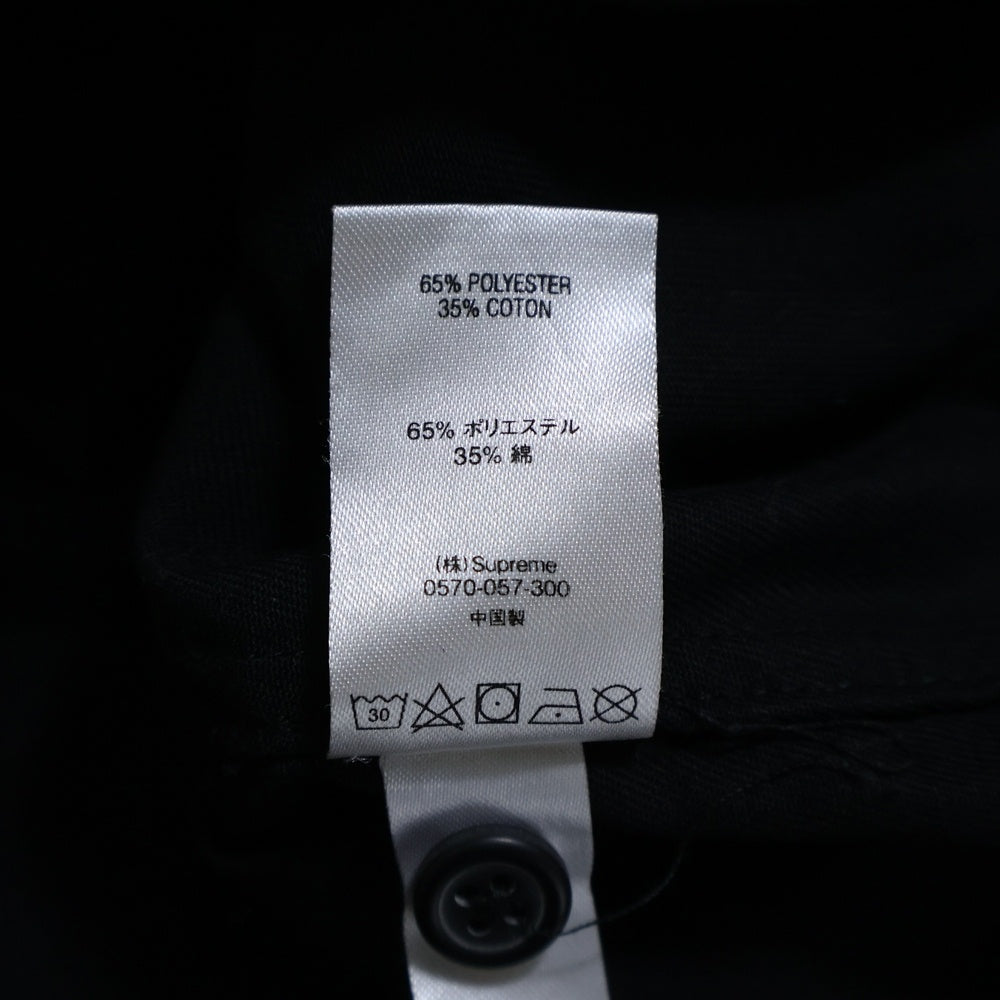 SUPREME(シュプリーム) 18AW Rose Work Shirt ローズ ワーク シャツ ブラック