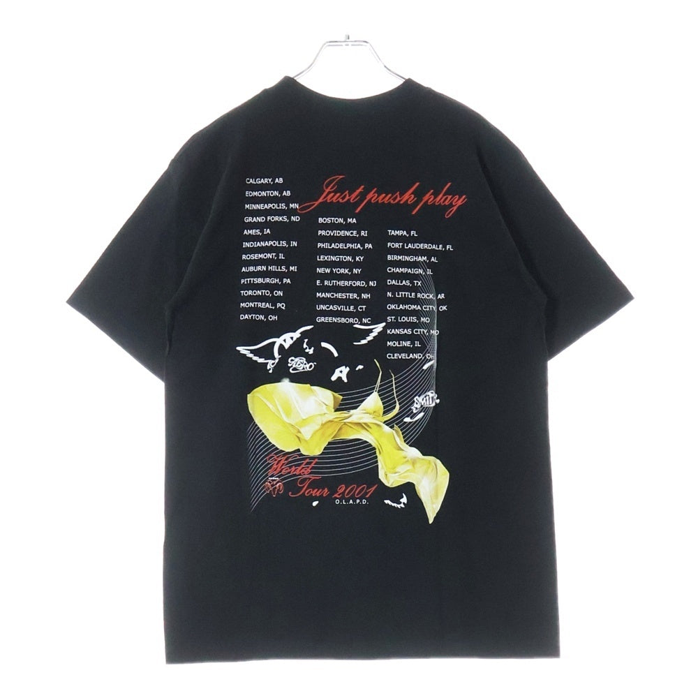 VINTAGE(ヴィンテージ) 00s VINTAGE GIANT AERO SMITH T-Shirt ジャイアント エアロスミス バンド 半袖Tシャツ カットソー ブラック