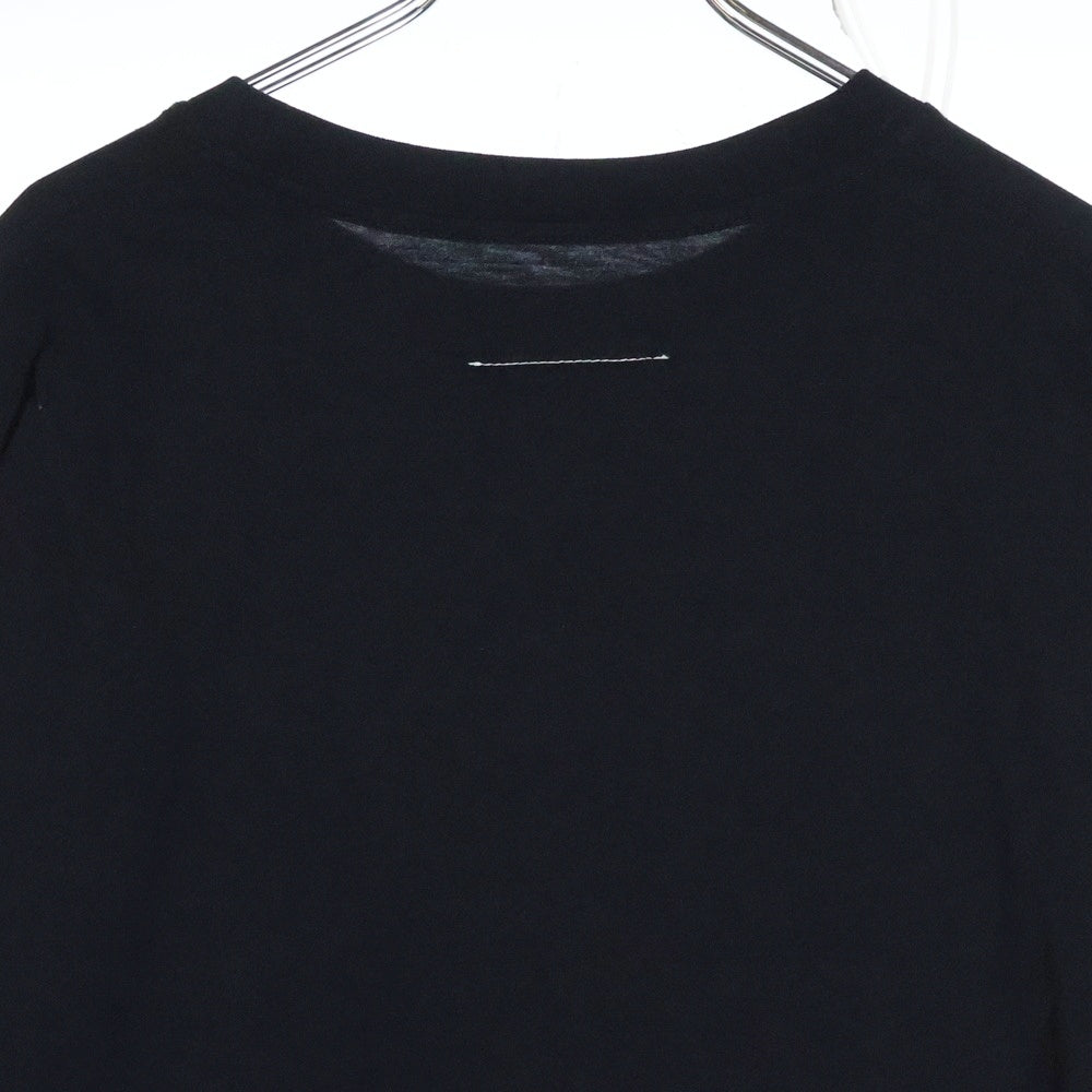 Maison Margiela(メゾンマルジェラ) 24SS ポケット デザイン 長袖 クルーネック Tシャツ ブラック SH2NH0001