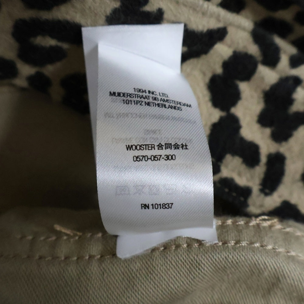 SUPREME(シュプリーム) 22AW Moleskin Work Jacket モールスキン レオパード ワークジャケット ブラウン