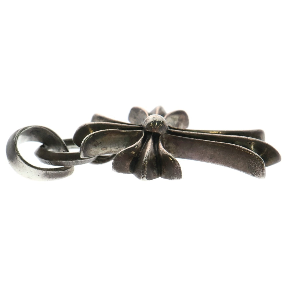 CHROME HEARTS(クロムハーツ) CH CRS SML W/BALE Wベイル スモールCHクロス ペンダントトップ シルバー BCA218