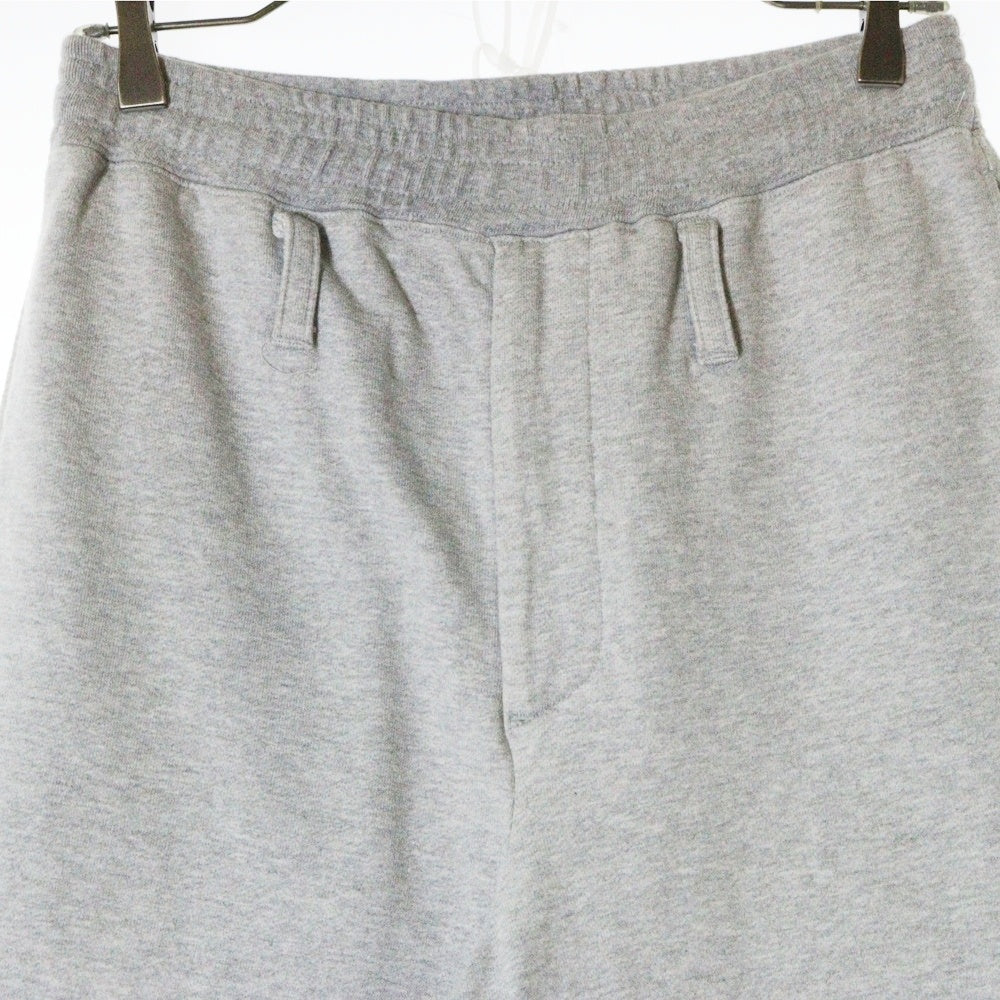 MASU(エムエーエスユー) 23AW BAGGY SWEAT PANTS ダメージ加工 バギー ワイド スウェットパンツ グレー MFFW-PT0923