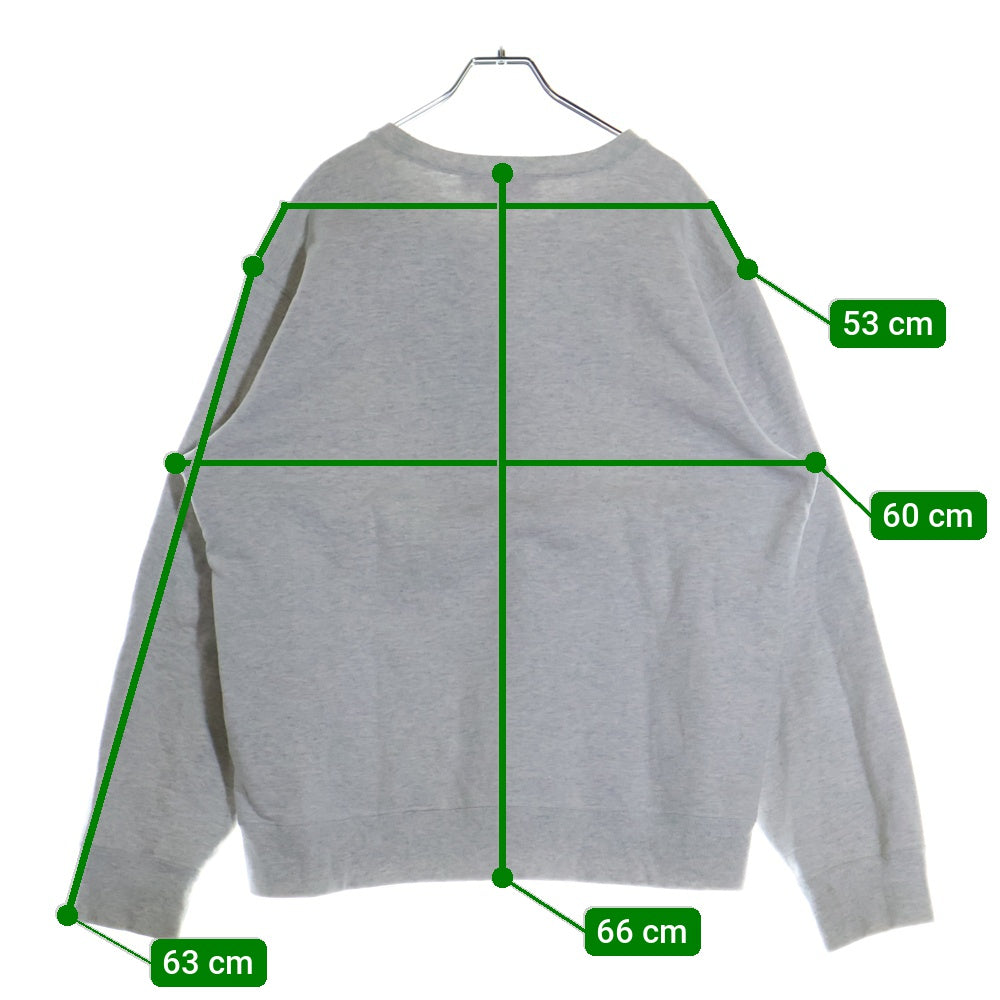 SUPREME(シュプリーム) 18AW World Famous Crewneck ワールド フェイマス クルーネック スウェット グレー