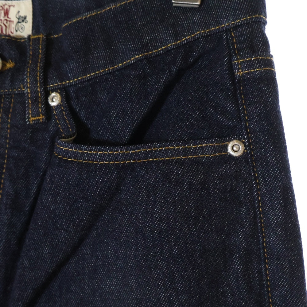 STUSSY(ステューシー) NEW CLASSIC JEANS DENIM ボタンフライ ストレートデニムパンツ インディゴ