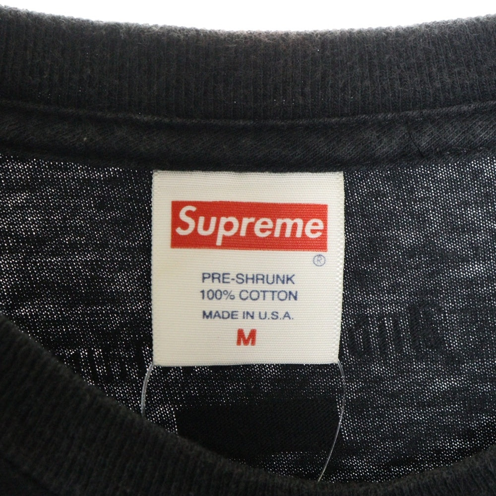 SUPREME(シュプリーム) 17AW Andres Serrano Tee アンドレス セラーノ プリント 半袖Tシャツ ブラック