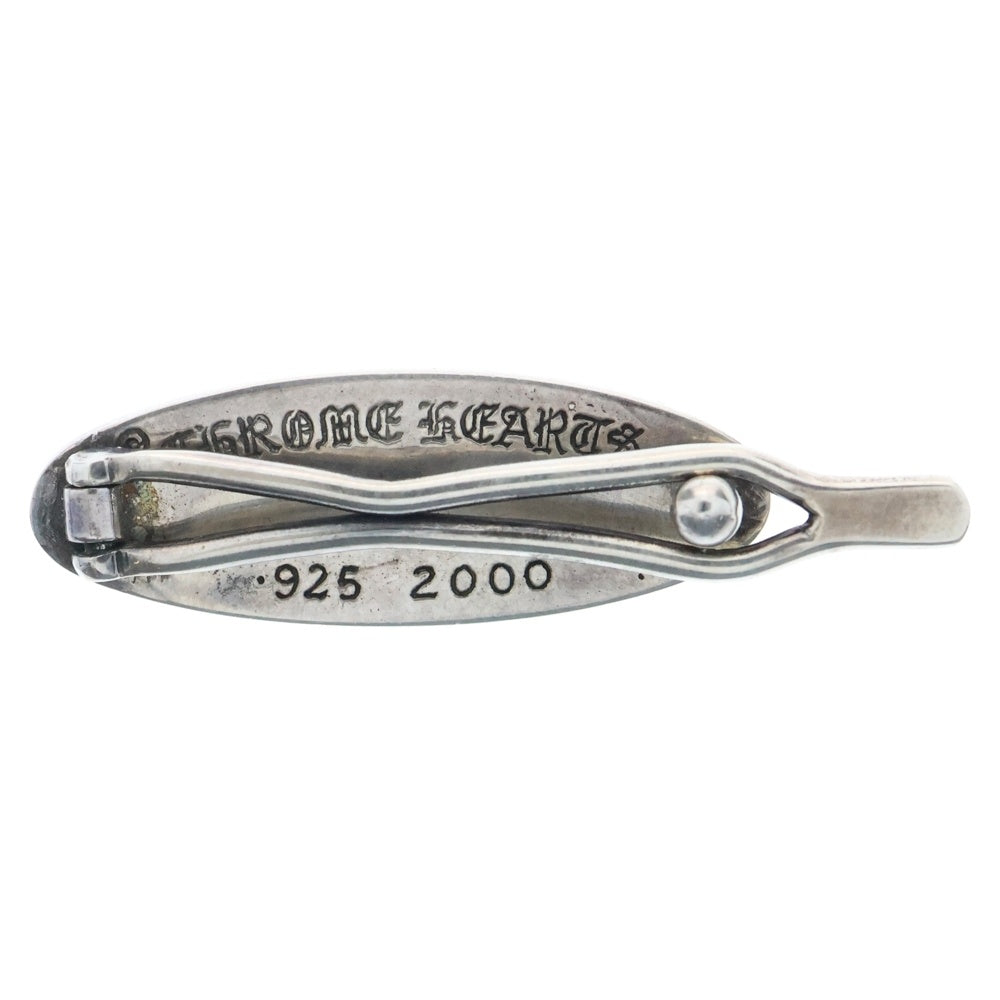 CHROME HEARTS(クロムハーツ) FLRL CRS フローラルクロス バレッタ ヘアクリップ シルバー