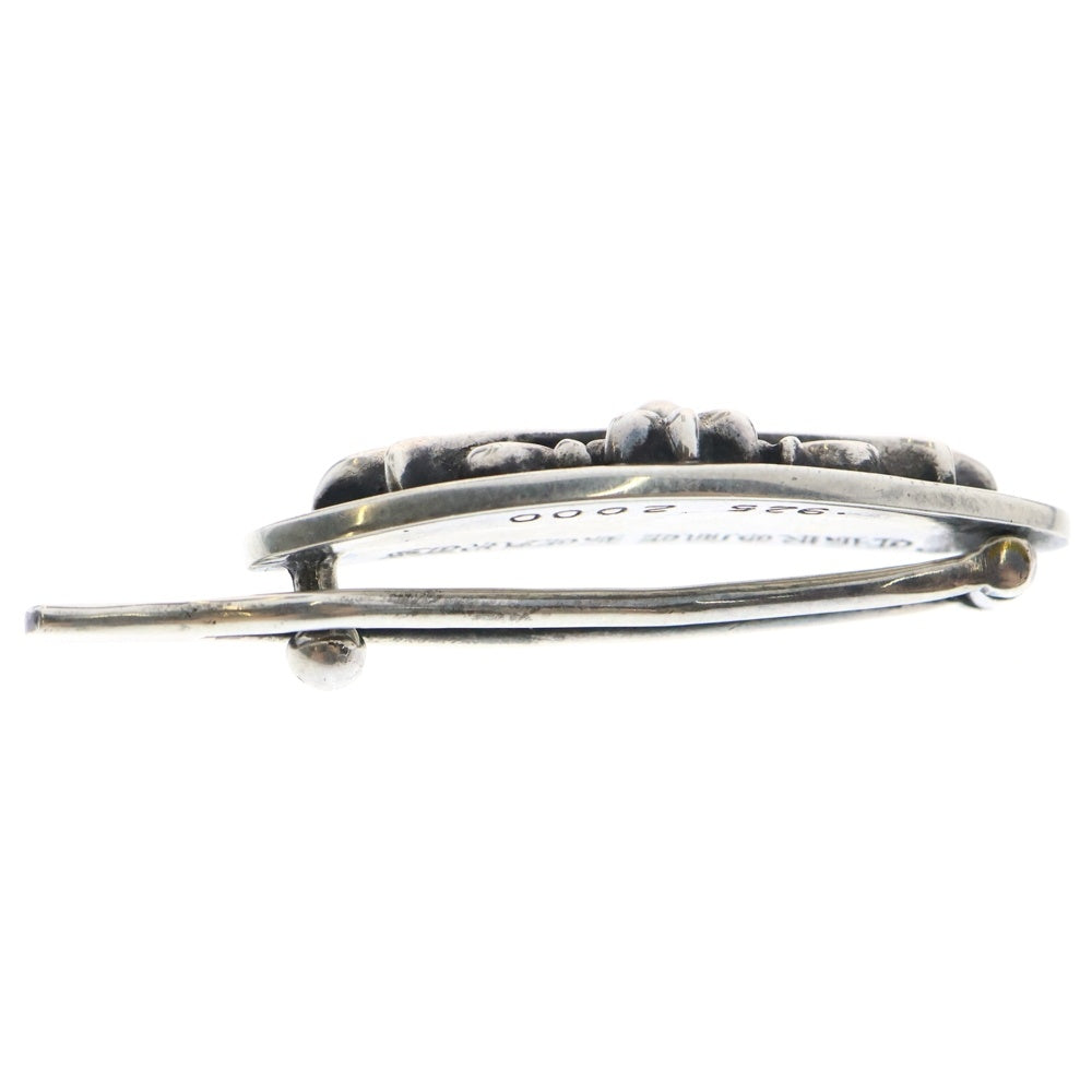 CHROME HEARTS(クロムハーツ) FLRL CRS フローラルクロス バレッタ ヘアクリップ シルバー