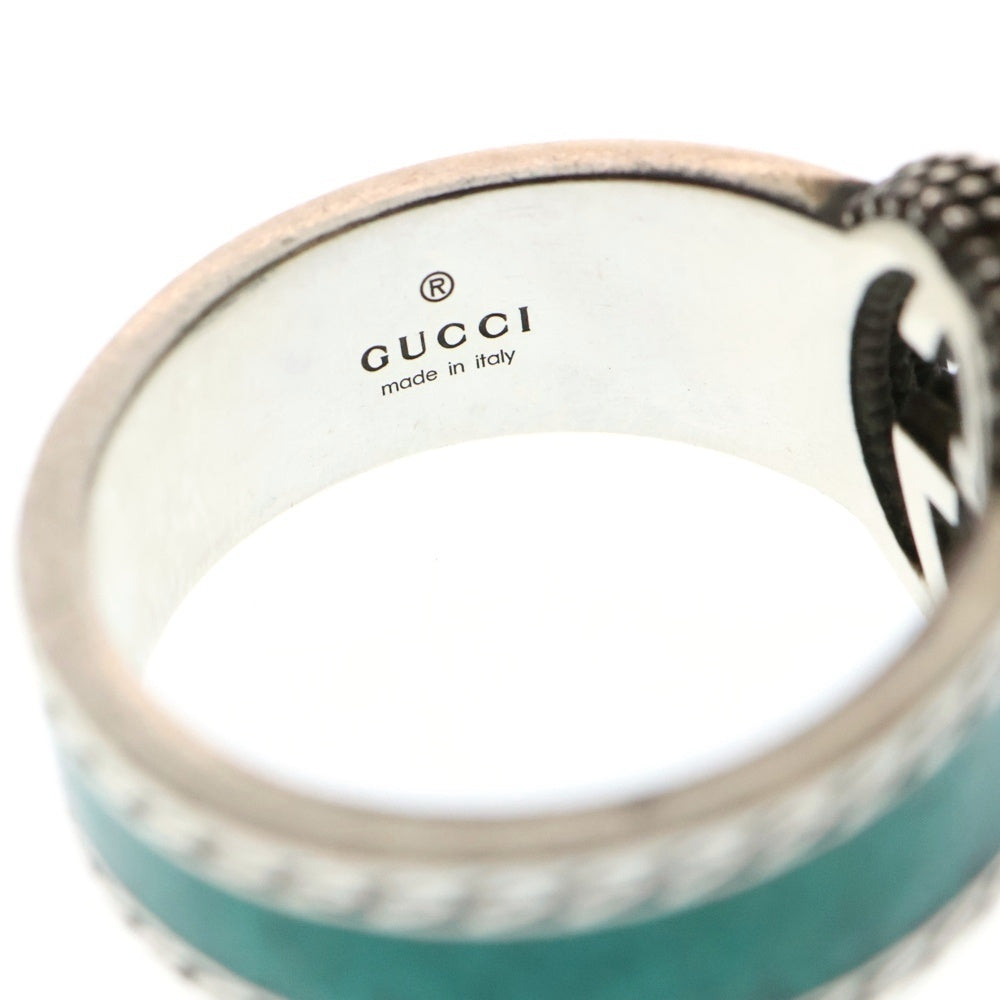 GUCCI(グッチ) インターロッキングG リング 指輪 シルバー