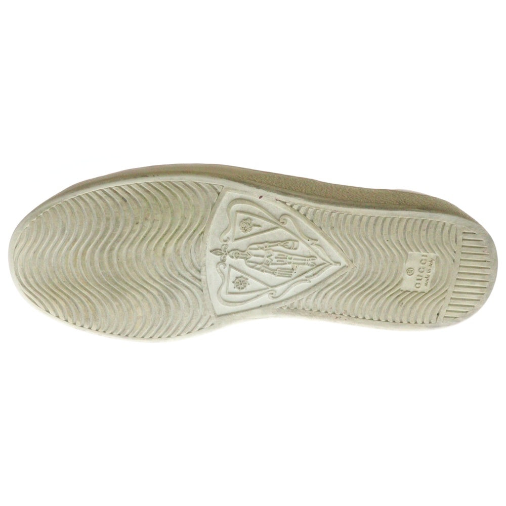 GUCCI(グッチ) Ace Embroidered エース エンブロイダリー ビー刺繍 シェリーライン ローカットスニーカー ホワイト 8 1/2 429446
