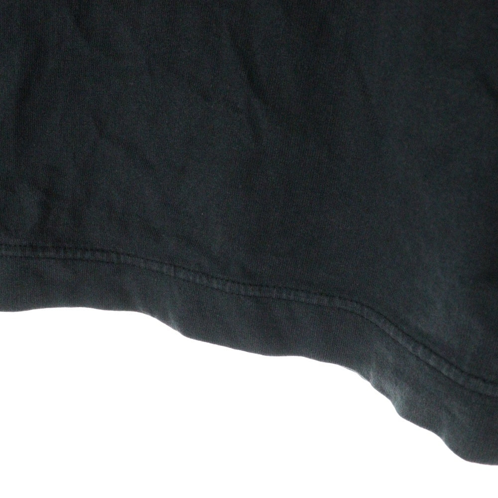 Yeezy Gap Engineered by Balenciaga(イージー ギャップ エンジニアードバイ バレンシアガ) フロントロゴ オーバーサイズ 半袖Tシャツ ブラック