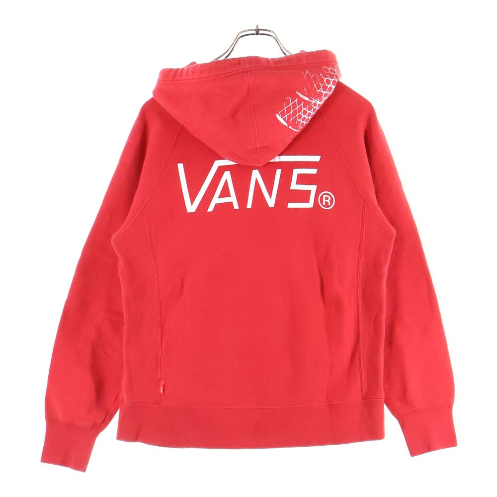 WTAPS(ダブルタップス) プリントデザイン プルオーバー パーカー スウェット レッド