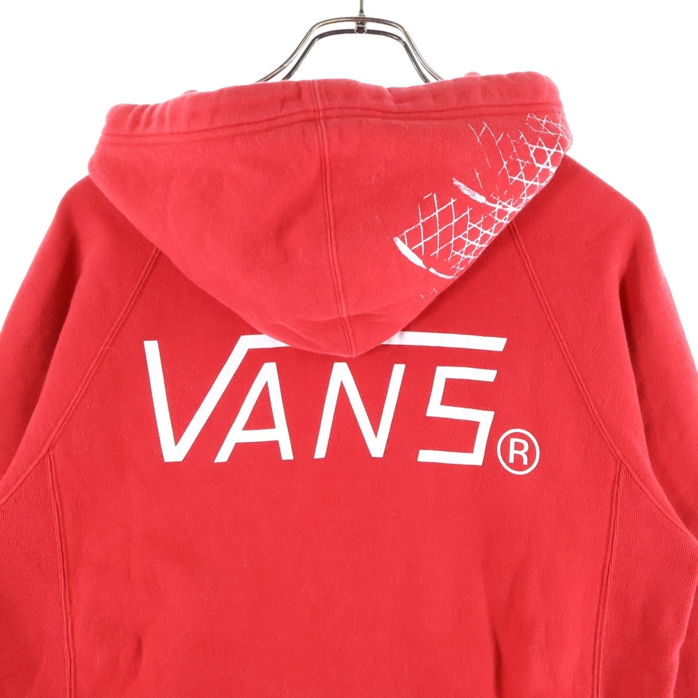 WTAPS(ダブルタップス) プリントデザイン プルオーバー パーカー スウェット レッド