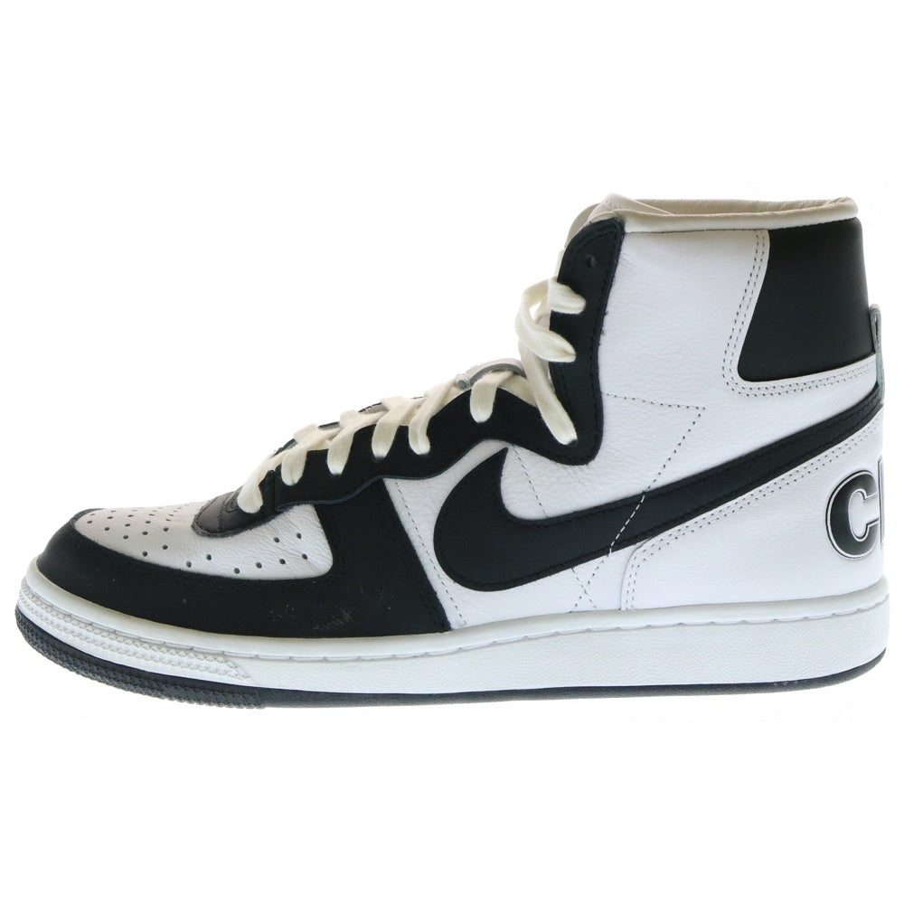 NIKE(ナイキ) ×COMME des GAR?ONS HOMME PLUS Terminator High コムデギャルソン オム プリュス ターミネーター ハイカットスニーカー US9.5/27.5cm FD4159-101
