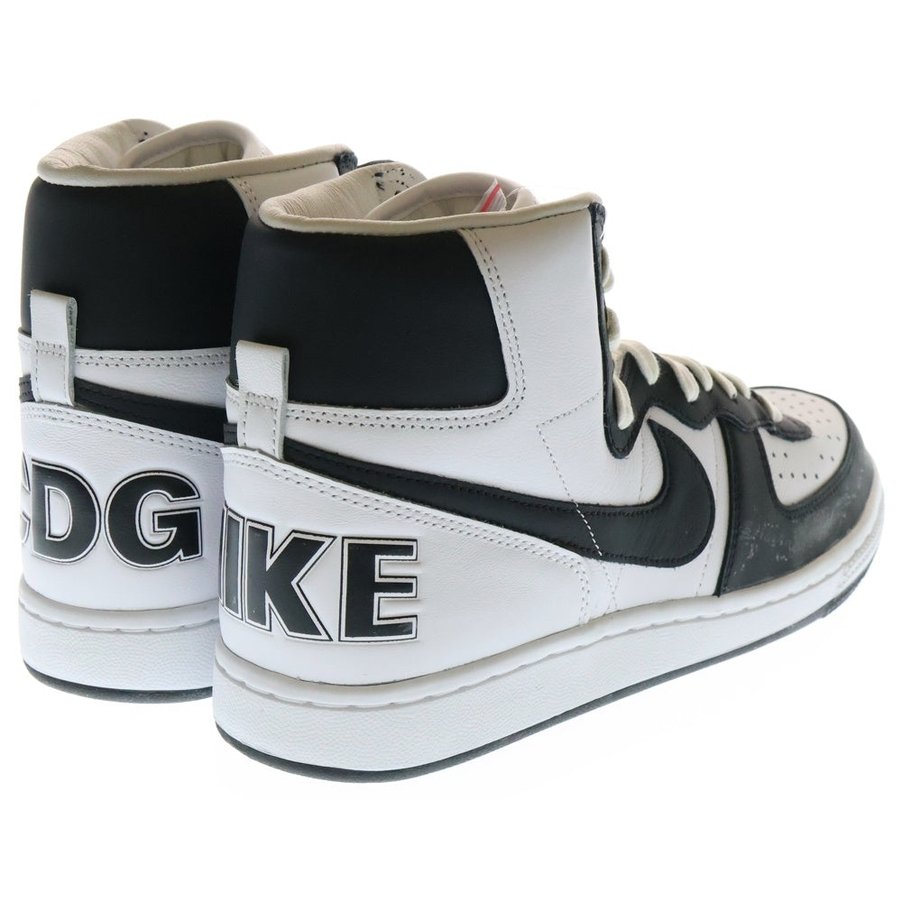 NIKE(ナイキ) ×COMME des GAR?ONS HOMME PLUS Terminator High コムデギャルソン オム プリュス ターミネーター ハイカットスニーカー US9.5/27.5cm FD4159-101
