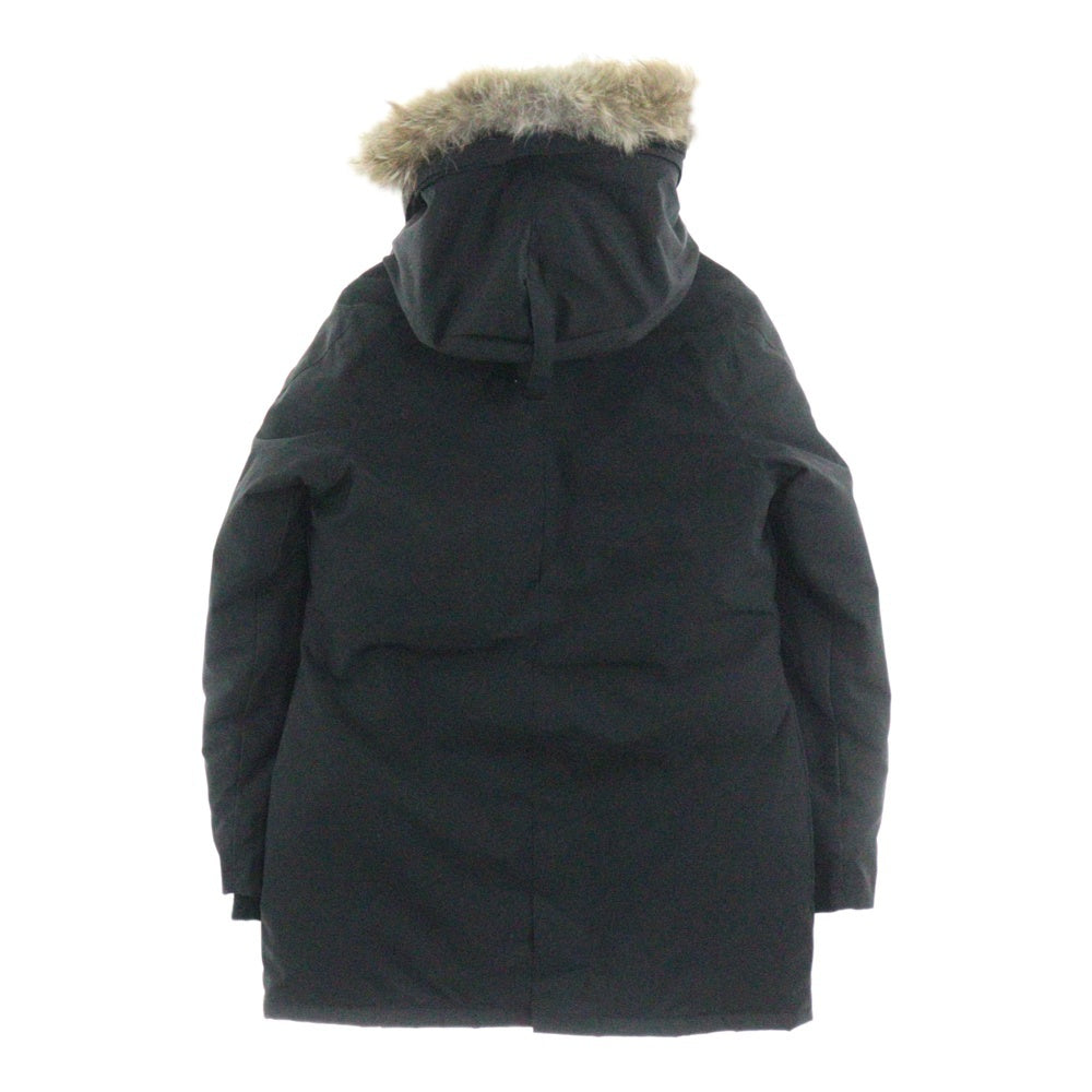 CANADA GOOSE(カナダグース) VICTORIA PARKA ヴィクトリアパーカー ファーダウンコート ブラック 3037LA