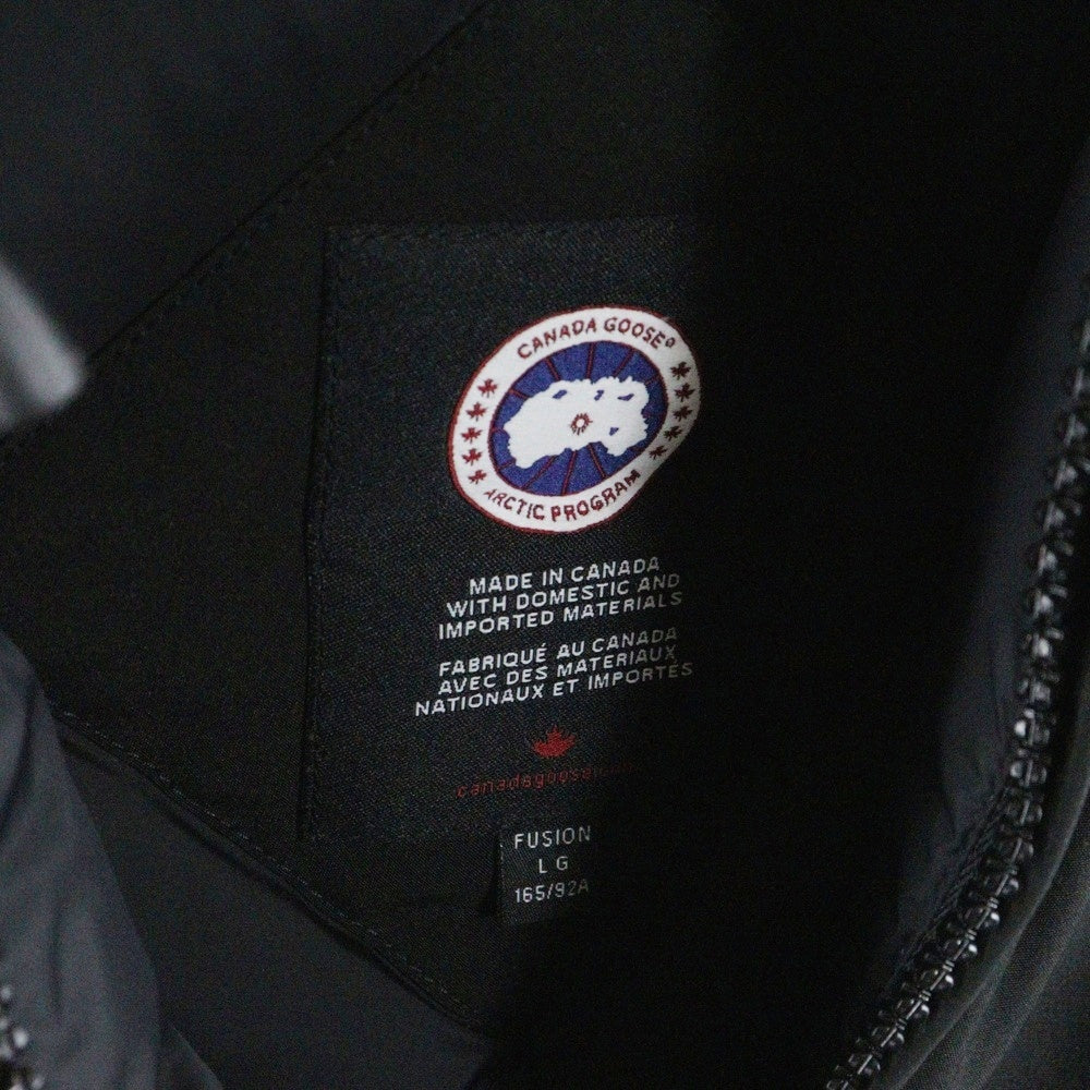 CANADA GOOSE(カナダグース) VICTORIA PARKA ヴィクトリアパーカー ファーダウンコート ブラック 3037LA