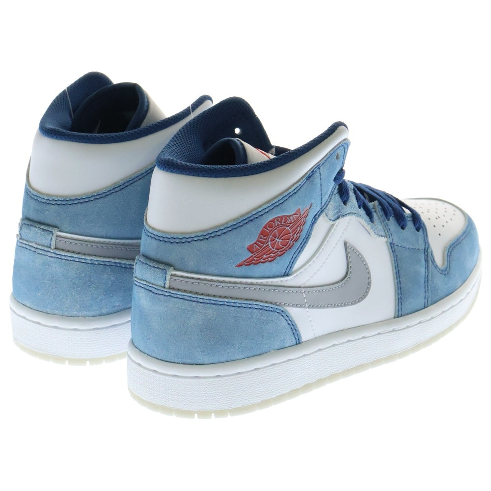 NIKE(ナイキ) AIR JORDAN 1 MID SE HYPER ROYAL エアジョーダン1 ミッド SE ハイパーロイヤル ハイカットスニーカー ブルー/ホワイト US7/25cm DN3706-401