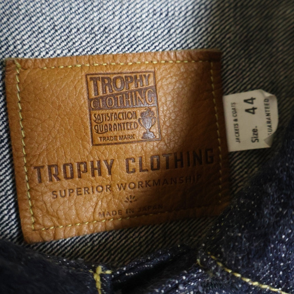 TROPHY CLOTHING(トロフィークロージング) 1st ファースト デニムジャケット トラッカージャケット インディゴ