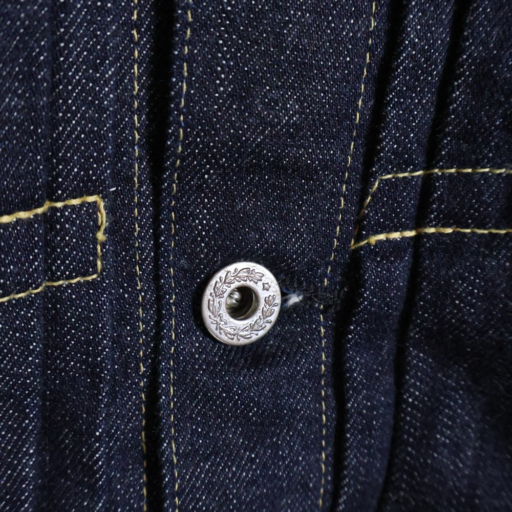 TCB JEANS(ティーシービー ジーンズ) 40s 大戦モデル 復刻 1st イエローステッチ デニムジャケット インディゴ