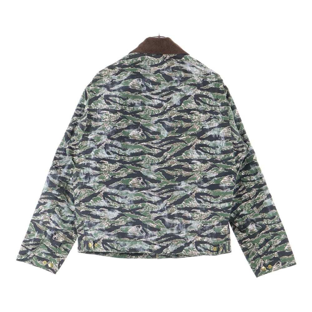 Innocence NYC(イノセンス) 24AW CAMO WORK JACKET 総柄迷彩 カモワークジャケット キルティング フライトジャケット カーキ