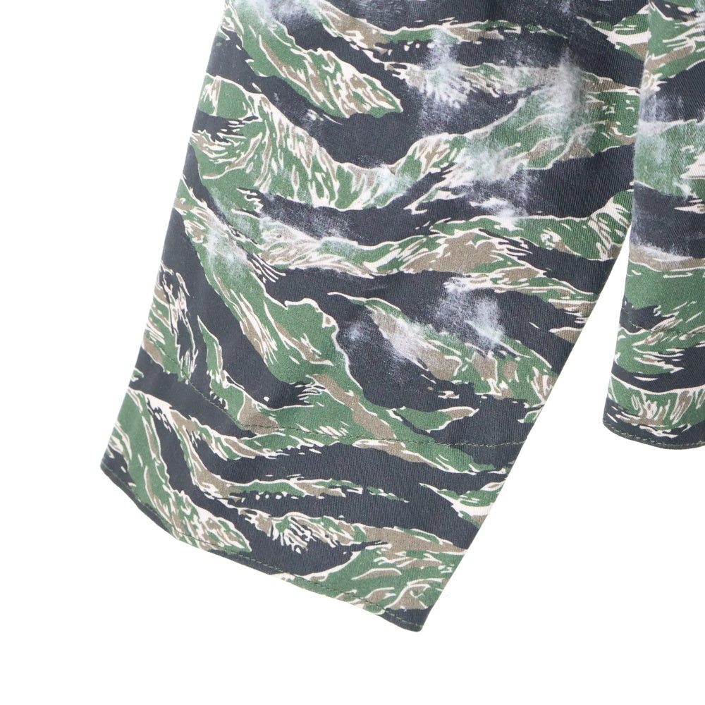 Innocence NYC(イノセンス) 24AW CAMO WORK JACKET 総柄迷彩 カモワークジャケット キルティング フライトジャケット カーキ