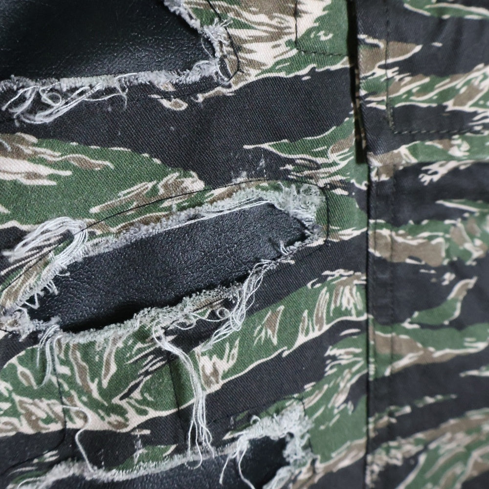 Innocence NYC(イノセンス) Destroy Camo Cargo Pants デストロイ カモカーゴパンツ カーキ