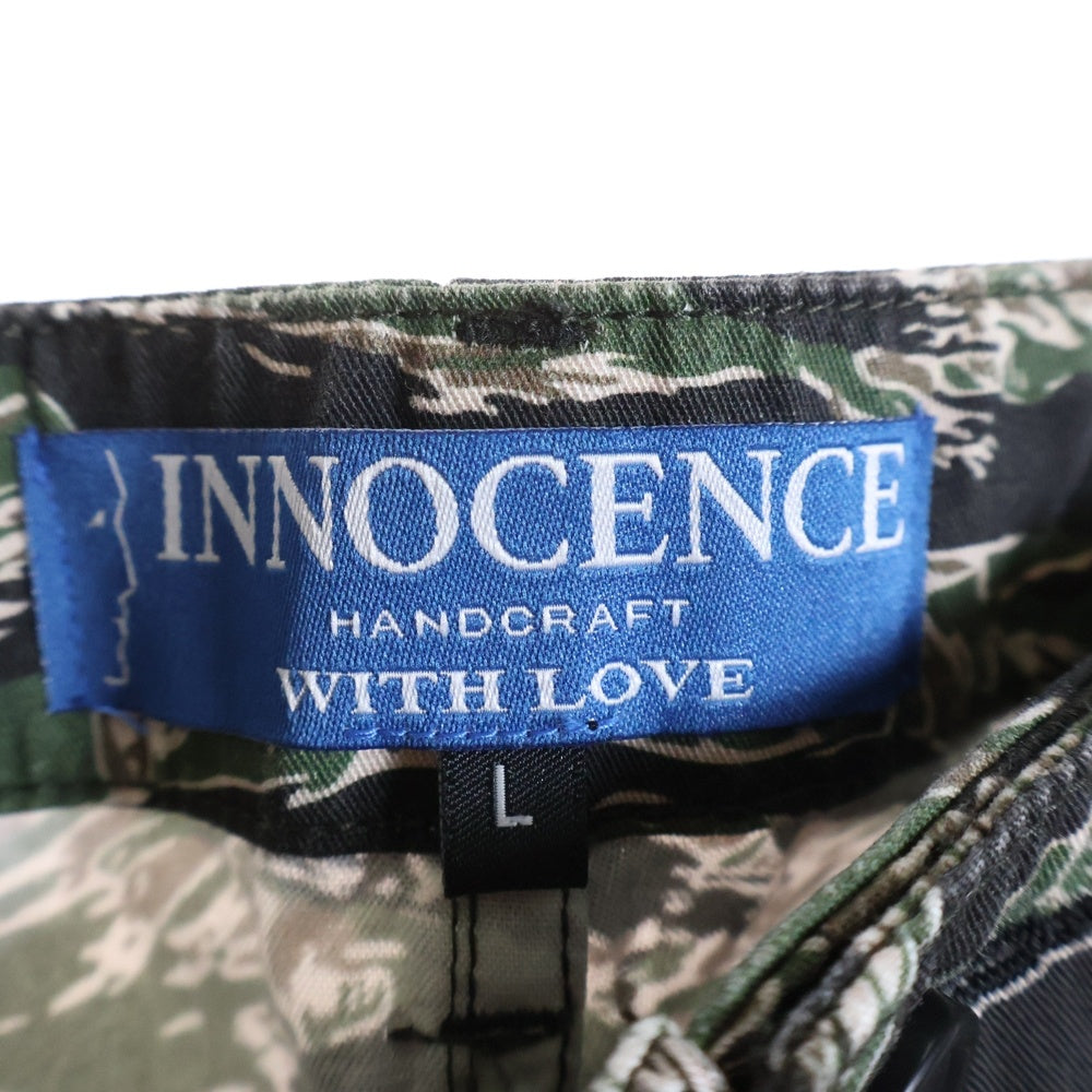 Innocence NYC(イノセンス) Destroy Camo Cargo Pants デストロイ カモカーゴパンツ カーキ