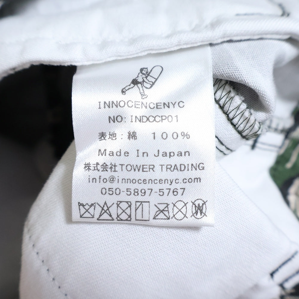 Innocence NYC(イノセンス) Destroy Camo Cargo Pants デストロイ カモカーゴパンツ カーキ