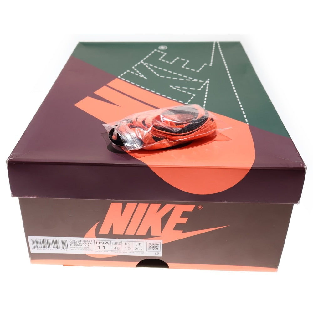 NIKE(ナイキ) AIR JORDAN 1 HIGH OG HAND CRAFTED DH3097-001 エアジョーダン 1 ハンド クラフテッド ハイカットスニーカー マルチ US11/29cm