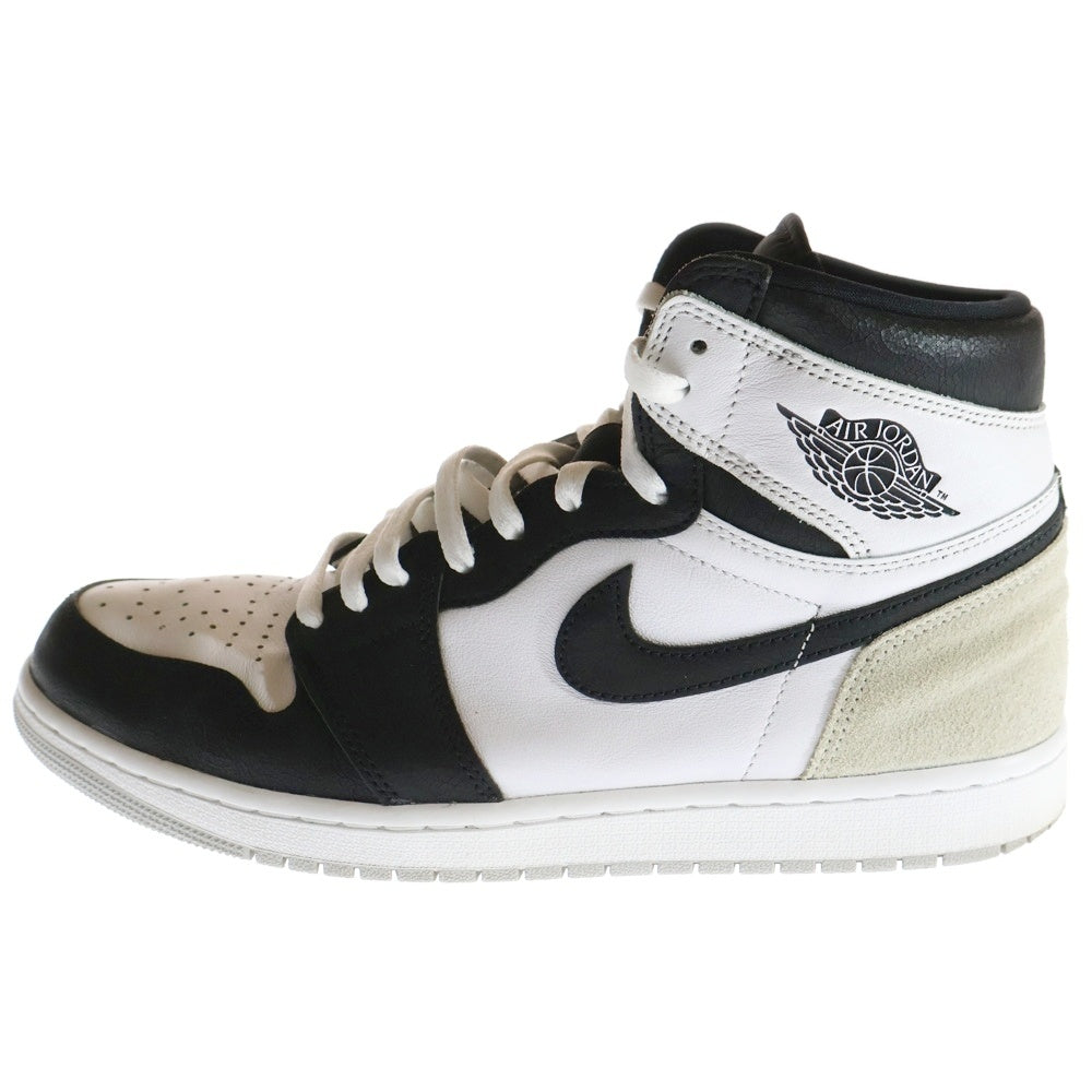 NIKE(ナイキ) AIR JORDAN 1 HIGH OG Bleached Coral 555088-108 エアジョーダン 1 ブリーチドコーラル ハイカットスニーカー グレー US11/29cm