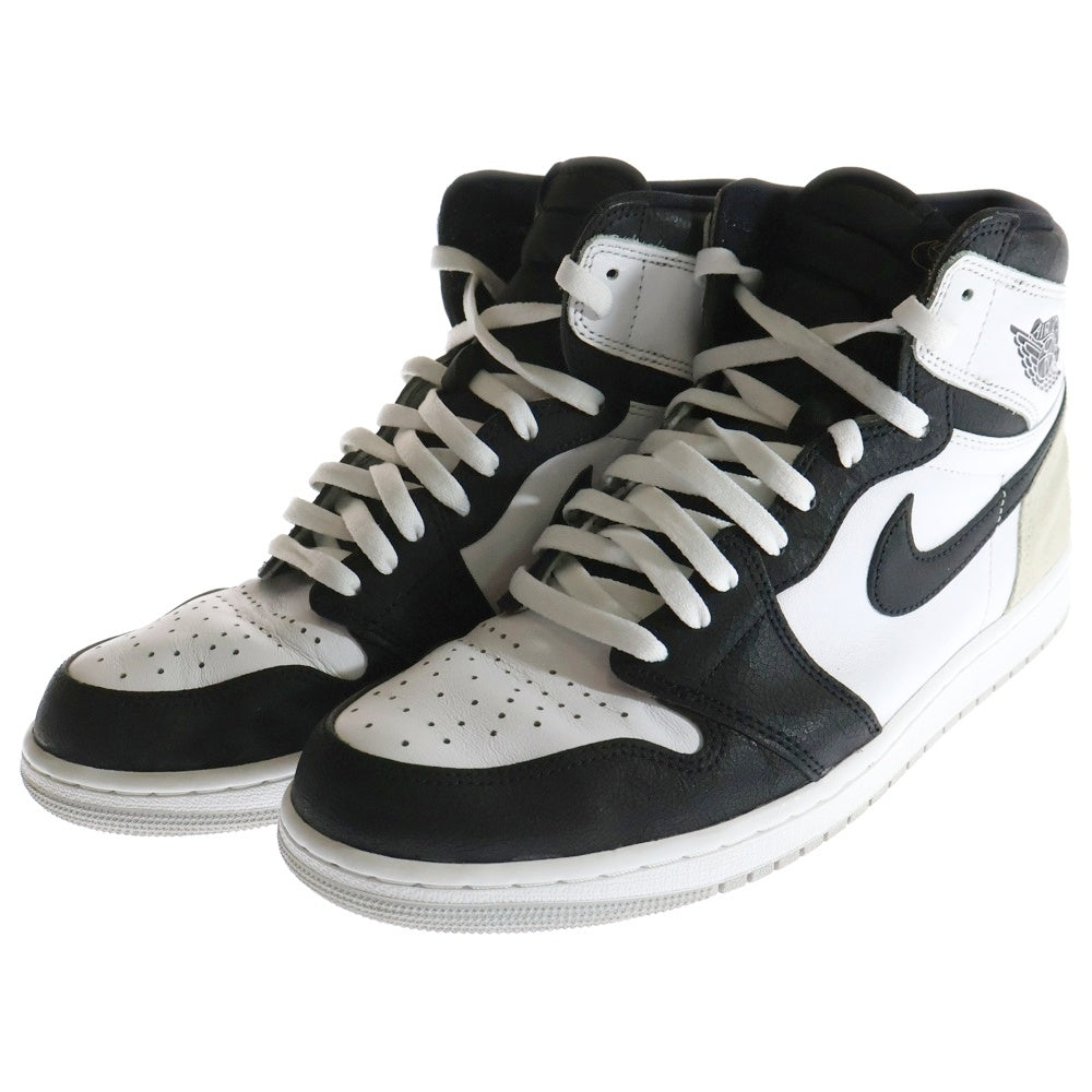 NIKE(ナイキ) AIR JORDAN 1 HIGH OG Bleached Coral 555088-108 エアジョーダン 1 ブリーチドコーラル ハイカットスニーカー グレー US11/29cm
