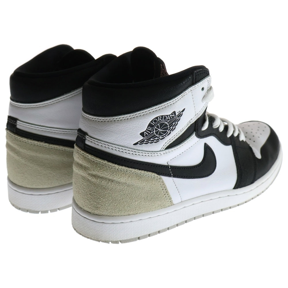 NIKE(ナイキ) AIR JORDAN 1 HIGH OG Bleached Coral 555088-108 エアジョーダン 1 ブリーチドコーラル ハイカットスニーカー グレー US11/29cm
