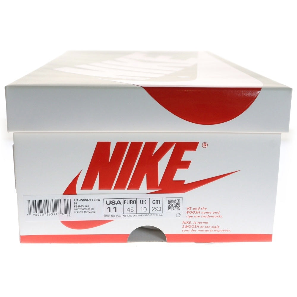 NIKE(ナイキ) AIR JORDAN 1 LOW 85 エアジョーダン 1 ローカットスニーカー ホワイト/ネイビー US11/29cm FB9933-141
