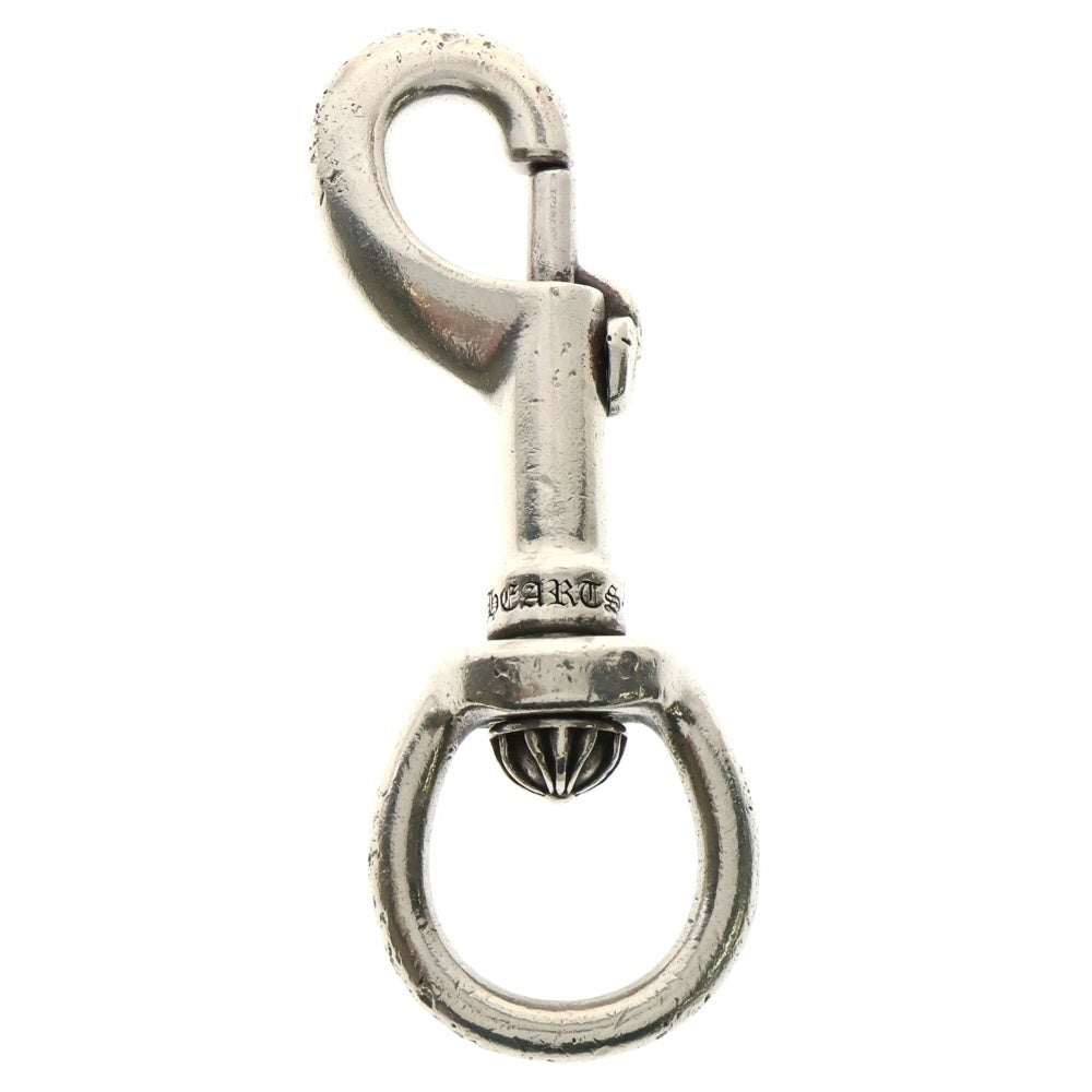 CHROME HEARTS(クロムハーツ) CLIP SWIVEL XL/クリップスイベル XL フレアニークロスモチーフウォレットチェーン キーリング
