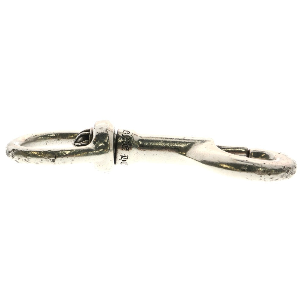 CHROME HEARTS(クロムハーツ) CLIP SWIVEL XL/クリップスイベル XL フレアニークロスモチーフウォレットチェーン キーリング