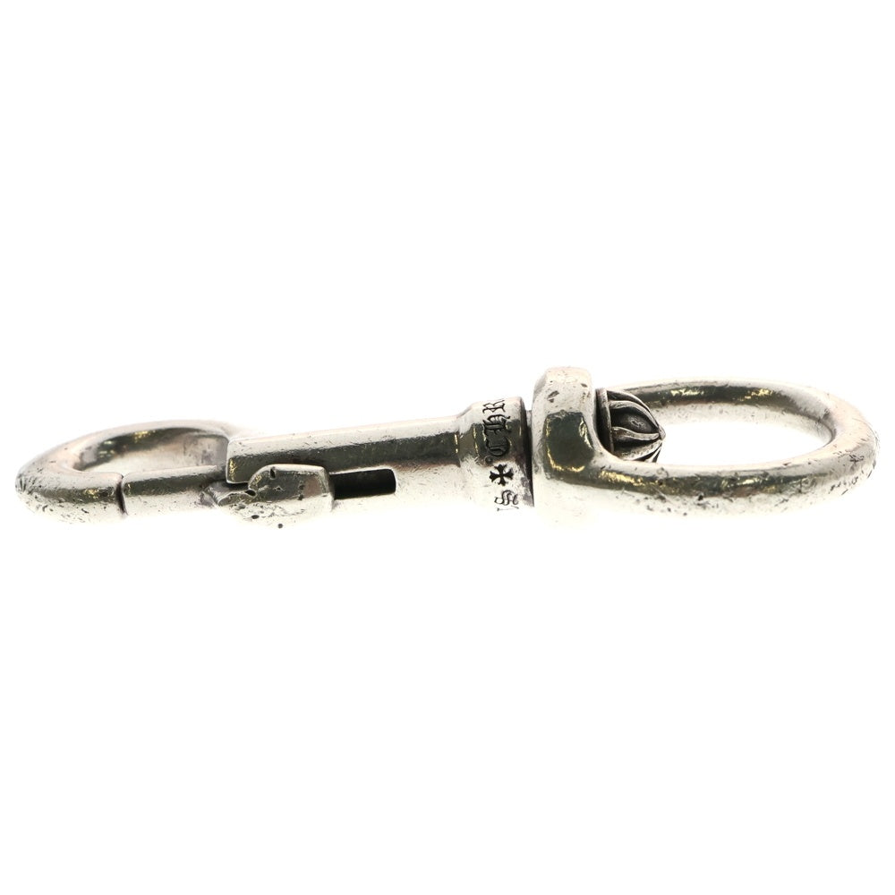 CHROME HEARTS(クロムハーツ) CLIP SWIVEL XL/クリップスイベル XL フレアニークロスモチーフウォレットチェーン キーリング