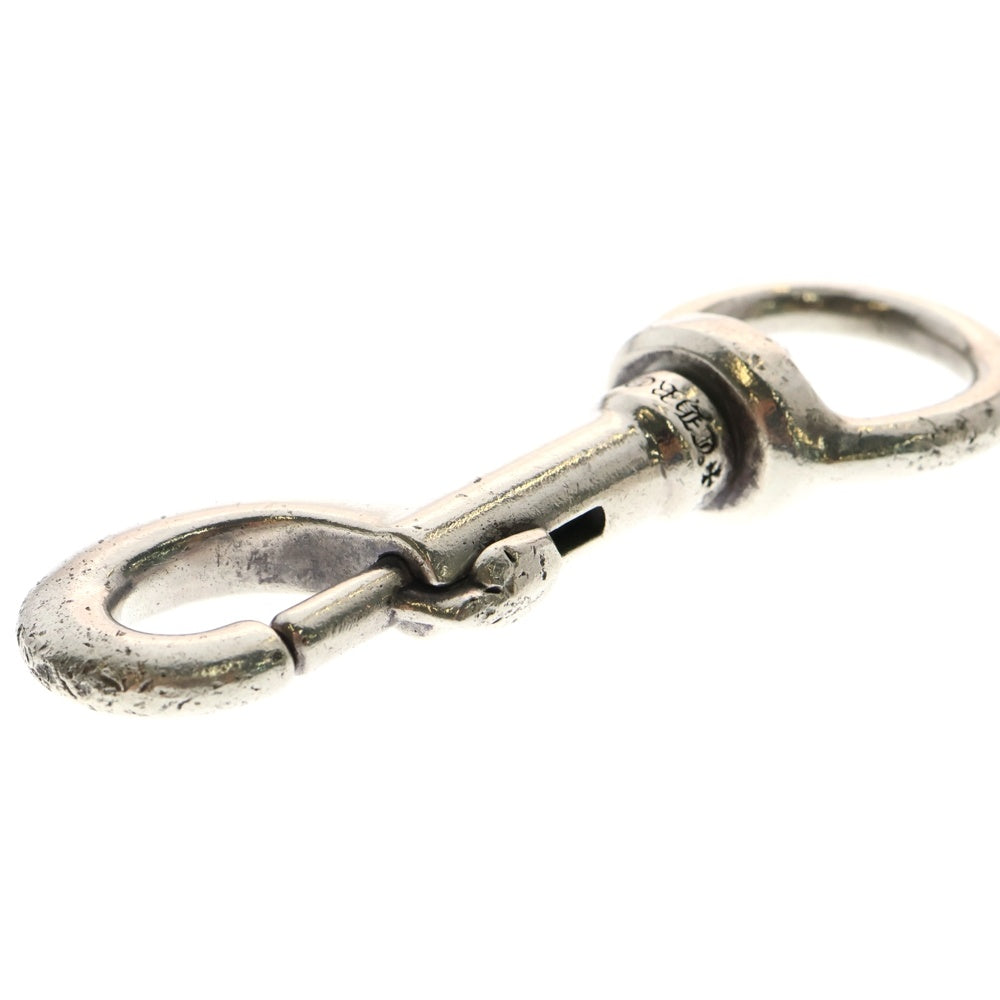 CHROME HEARTS(クロムハーツ) CLIP SWIVEL XL/クリップスイベル XL フレアニークロスモチーフウォレットチェーン キーリング