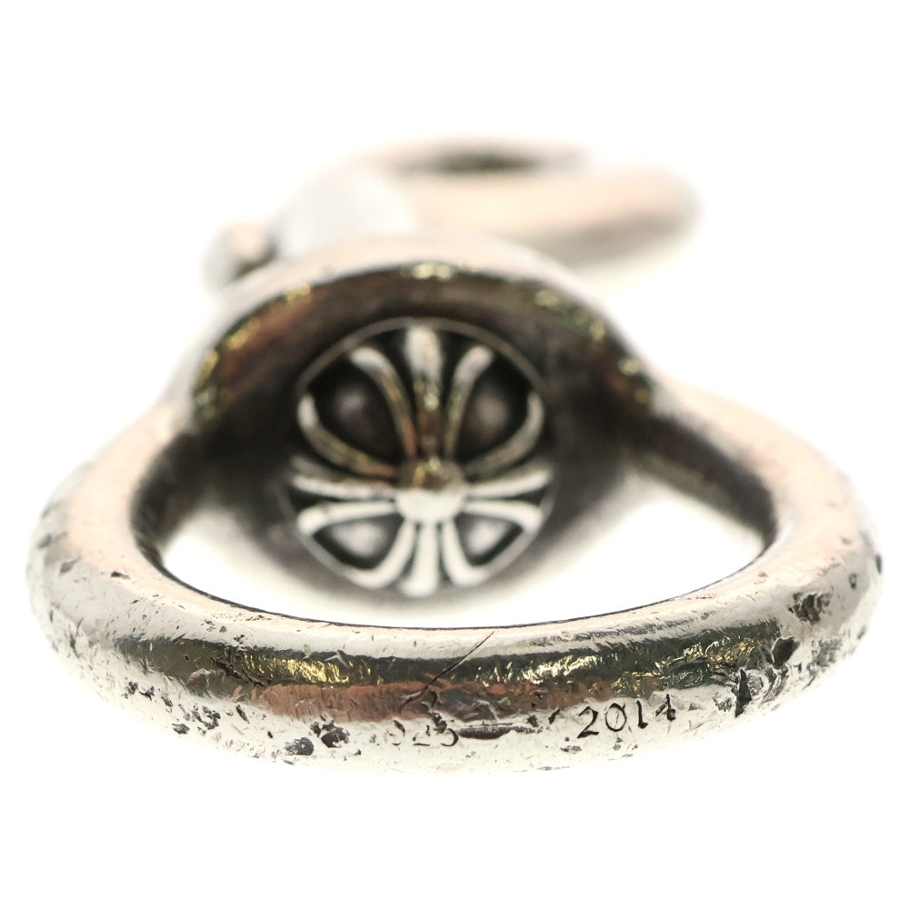 CHROME HEARTS(クロムハーツ) CLIP SWIVEL XL/クリップスイベル XL フレアニークロスモチーフウォレットチェーン キーリング