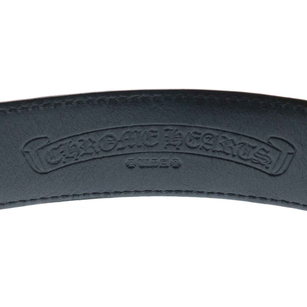 CHROME HEARTS(クロムハーツ) BLT CLT ROLLER 3PC 3PCケルティックローラー レザーベルト ブラック