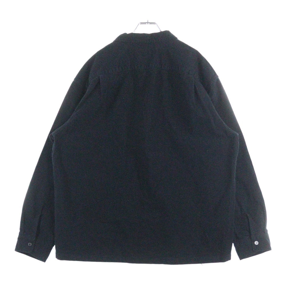 SUPREME(シュプリーム) 25AW flannel pajama shirts フランネルパジャマ長袖シャツ ブラック